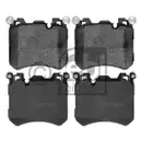 FEBI BILSTEIN 116033 Bremsbelagsatz für BMW