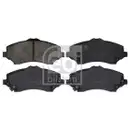 FEBI BILSTEIN 116063 Bremsbelagsatz für DODGE, CHRYSLER, JEEP