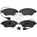 FEBI BILSTEIN 116057 Bremsbelagsatz für FIAT, OPEL, ABARTH