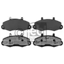FEBI BILSTEIN 116069 Bremsbelagsatz für FORD