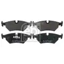 FEBI BILSTEIN 116081 Bremsbelagsatz für JAGUAR