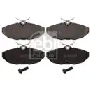 FEBI BILSTEIN 116084 Bremsbelagsatz für JAGUAR