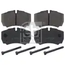 FEBI BILSTEIN 116075 Bremsbelagsatz für IVECO, FORD