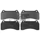 FEBI BILSTEIN 116091 Bremsbelagsatz für JAGUAR