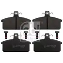 FEBI BILSTEIN 116100 Bremsbelagsatz für LANCIA