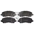 FEBI BILSTEIN 116102 Bremsbelagsatz für LANCIA