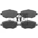 FEBI BILSTEIN 116098 Bremsbelagsatz für LANCIA