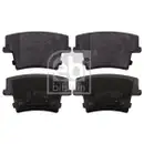 FEBI BILSTEIN 116109 Bremsbelagsatz für CHRYSLER, LANCIA