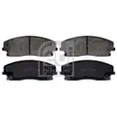FEBI BILSTEIN 116108 Bremsbelagsatz für DODGE, CHRYSLER