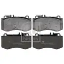 FEBI BILSTEIN 116131 Bremsbelagsatz für MERCEDES-BENZ