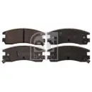 FEBI BILSTEIN 116154 Bremsbelagsatz für BUICK, OPEL, CHEVROLET, CADILLAC