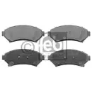 FEBI BILSTEIN 116156 Bremsbelagsatz für OPEL, BUICK