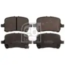 FEBI BILSTEIN 116146 Bremsbelagsatz für OPEL