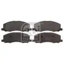 FEBI BILSTEIN 116149 Bremsbelagsatz für OPEL, SAAB