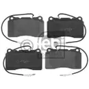 Febi Bremsscheiben Bremsbeläge Vorne für Citron C8 Peugeot 807 EBx