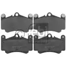 FEBI BILSTEIN 116168 Bremsbelagsatz für PORSCHE