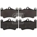 FEBI BILSTEIN 116168 Bremsbelagsatz für PORSCHE