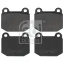 FEBI BILSTEIN 116159 Bremsbelagsatz für OPEL
