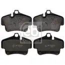 FEBI BILSTEIN 116178 Bremsbelagsatz für PORSCHE