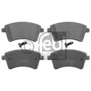 FEBI BILSTEIN 116184 Bremsbelagsatz für RENAULT, MERCEDES-BENZ