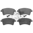 FEBI BILSTEIN 116184 Bremsbelagsatz für RENAULT, MERCEDES-BENZ