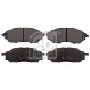 FEBI BILSTEIN 116188 Bremsbelagsatz