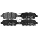 FEBI BILSTEIN 116198 Bremsbelagsatz für NISSAN, RENAULT