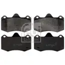 FEBI BILSTEIN 116207 Bremsbelagsatz für LOTUS, SEAT