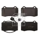 FEBI BILSTEIN 116208 Bremsbelagsatz für SEAT