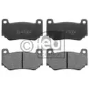 FEBI BILSTEIN 116203 Bremsbelagsatz für MG