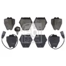 FEBI BILSTEIN 116218 Bremsbelagsatz für AUDI, VW