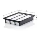 MANN-FILTER C 30 024 Luftfilter