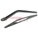 Wischarm Scheibenreinigung Metzger 2190244 für Fiat Hinten