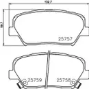 TEXTAR 2575701 PKW SBB