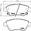 TEXTAR 2509501 PKW SBB
