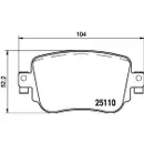 Textar Bremsenset Bremsscheiben Ø272 voll Bremsbeläge hinten Seat Leon VW Skoda