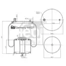 FEBI BILSTEIN 44627 Luftfederbalg für VOLVO, RENAULT
