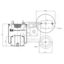 Federbalg Luftfederung Febi Bilstein 45672 für Man Hinterachse