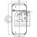 FEBI BILSTEIN 45887 Luftfederbalg