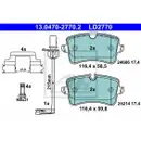 ATE 13.0470-2770.2 Ceramic Belagsatz