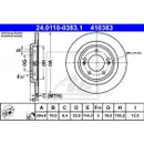 ATE 24.0110-0383.1 Bremsscheiben 2 Stück HYUNDAI