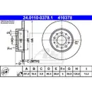 ATE 24.0110-0378.1 Bremsscheiben 2 Stück FIAT