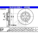 ATE 24.0122-0286.1 Bremsscheiben 2 Stück FIAT