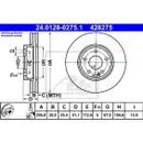 ATE 24.0128-0275.1 Bremsscheiben 2 Stück MERCEDES-BENZ
