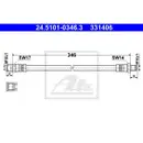 2x ATE Bremsschlauch vorn Mercedes 190 E-Klasse S-Klasse Kombi T-Modell