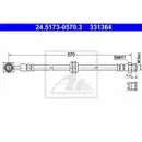 ATE 24.5173-0570.3 Bremsschlauch