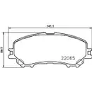 TEXTAR 2206501 PKW SBB