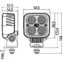 HELLA 1GA 996 284-001 ASW Q90 Compact LED
