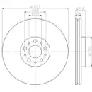 TEXTAR 92237603 Bremsscheiben 2 Stück FIAT
