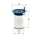 MANN-FILTER PU 7005 Kraftstoffilter